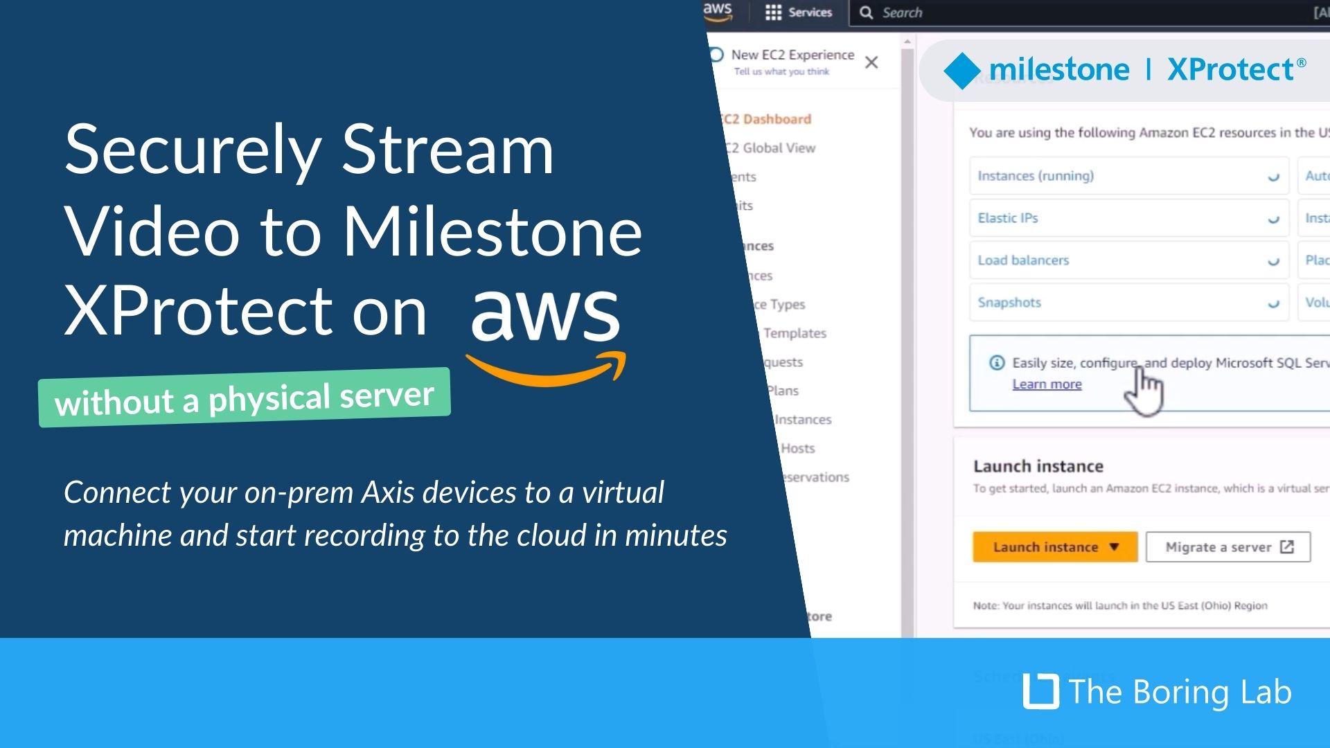 How to Connect Your On-Site Cameras to a Virtual Management Server in XProtect on AWS