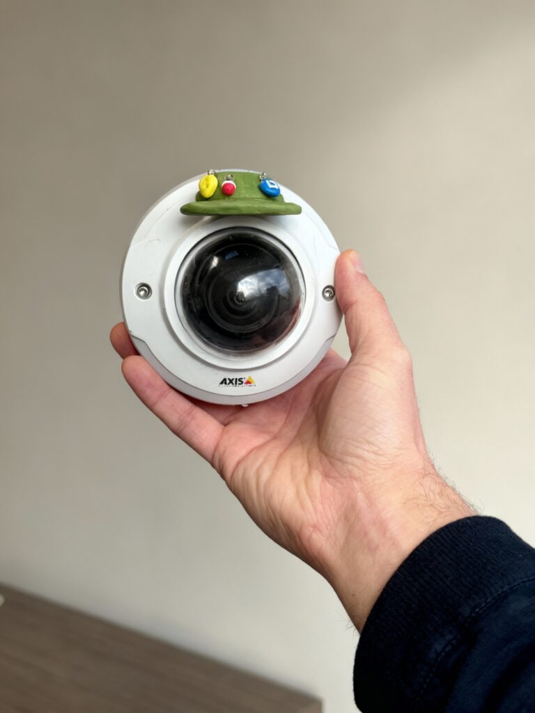 Found a broken camera so I can hang this bad boy in my office! Jim, MN